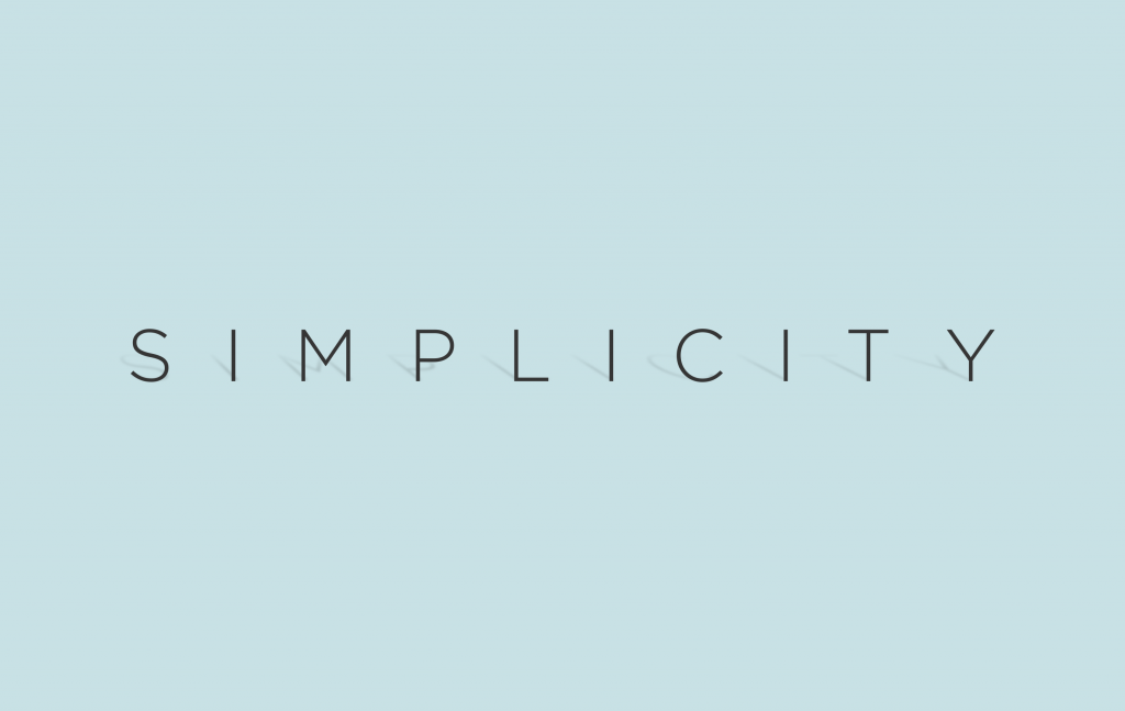 Simplicity in Design
